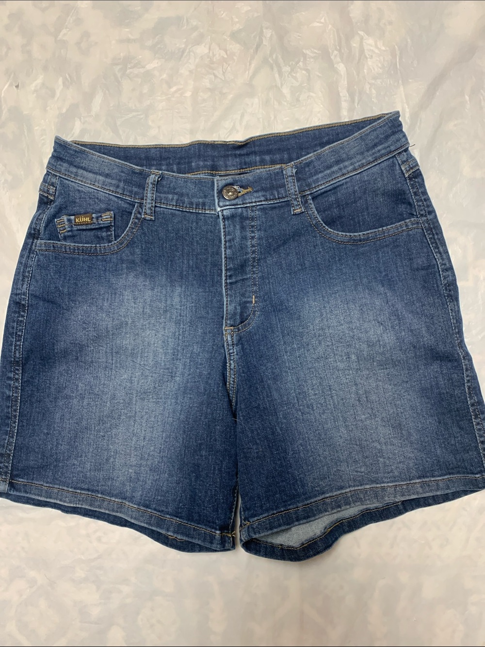 Kuhn Kontour Denim Jean Shorts Size 2 Outdoor Hiking Size 2